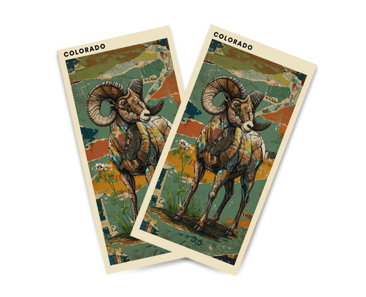 "Colorado - State Mixed Media" Cornhole Wrap