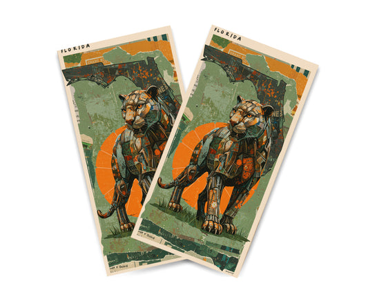 "Florida - State Mixed Media" Cornhole Wrap