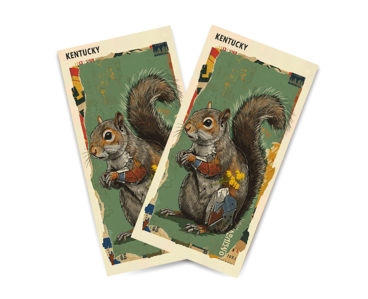 "Kentucky - State Mixed Media" Cornhole Wrap