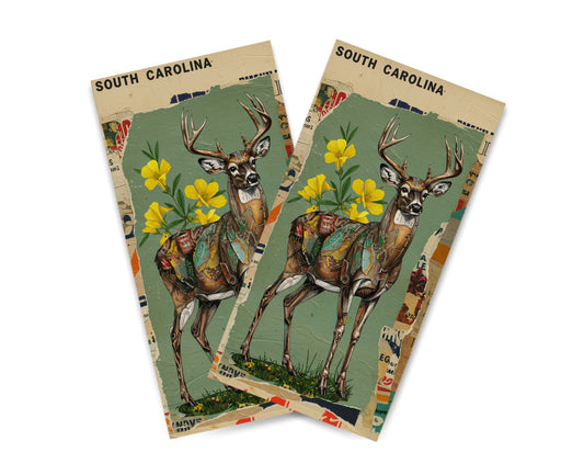 "South Carolina - State Mixed Media" Cornhole Wrap