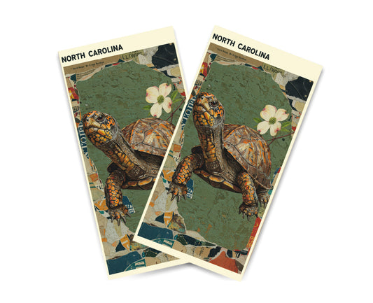 "North Carolina - State Mixed Media" Cornhole Wrap