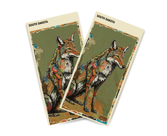 "South Dakota - State Mixed Media" Cornhole Wrap