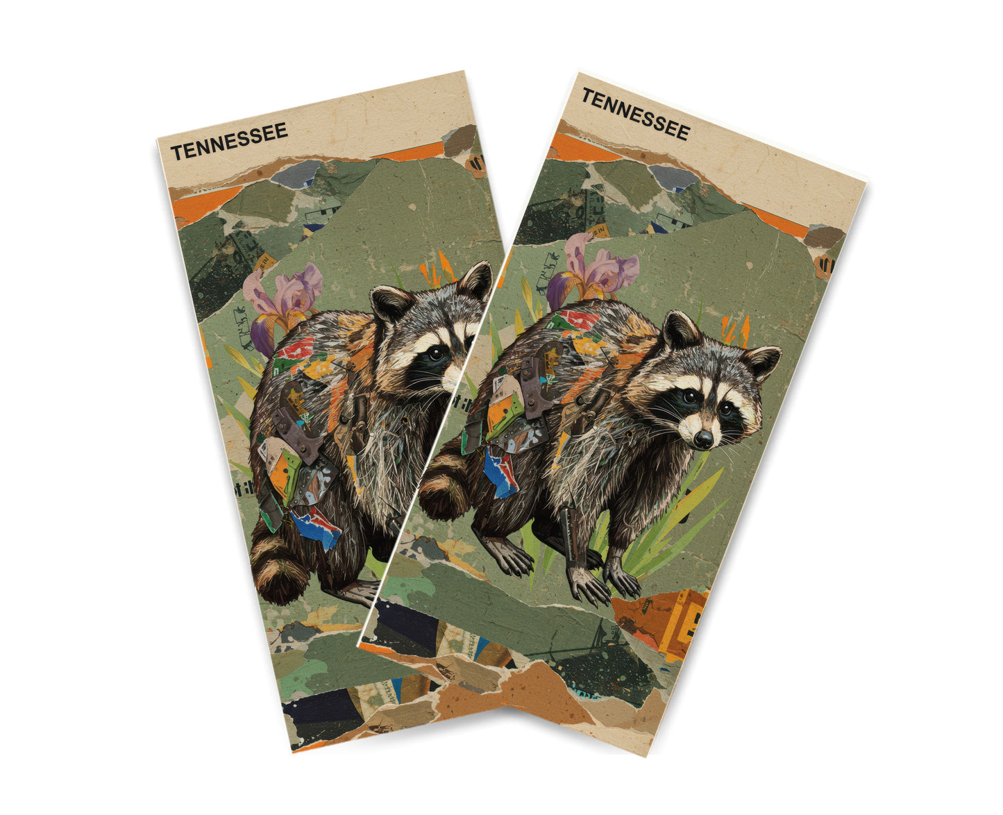 "Tennessee - State Mixed Media" Cornhole Wrap