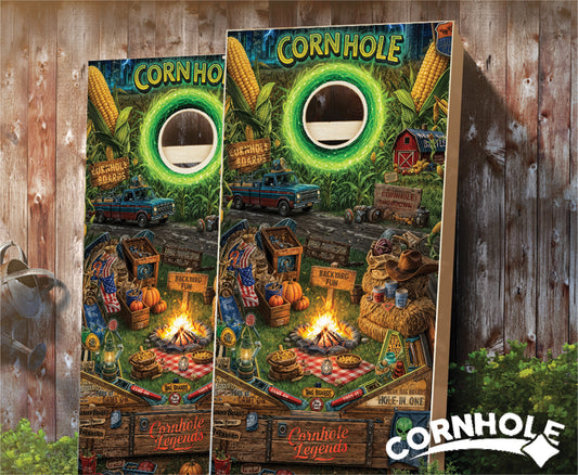 "Cornhole Legends" Cornhole Boards