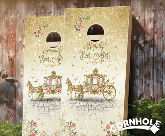 "Happily Ever After 2" Cornhole Boards