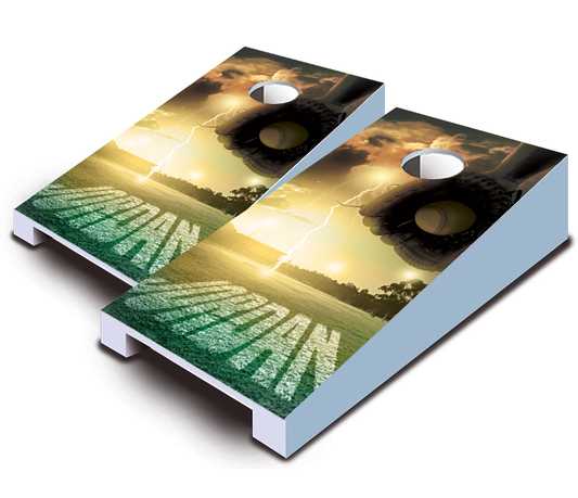 "Alien Athlete" Tabletop Cornhole Boards