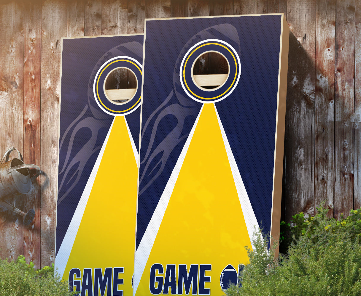 "Game On" Cornhole Boards