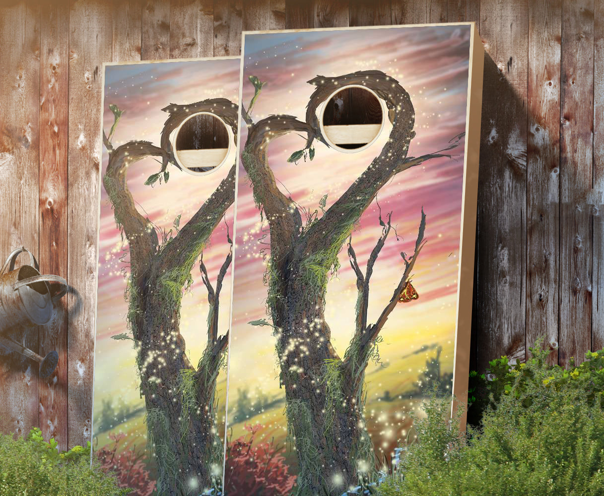 "Root of Love" Cornhole Boards