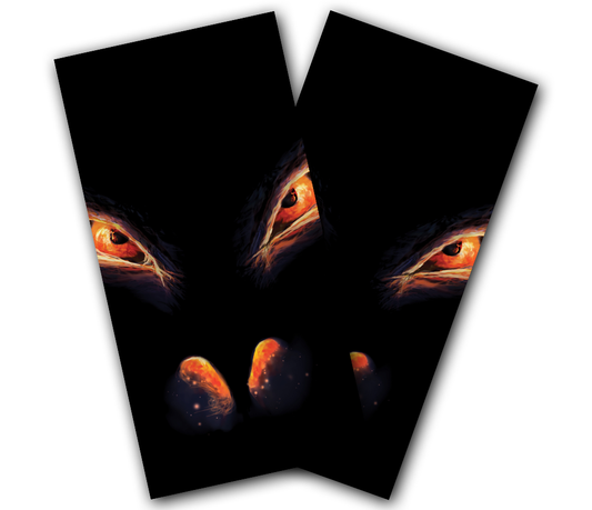 "Look" Cornhole Wrap