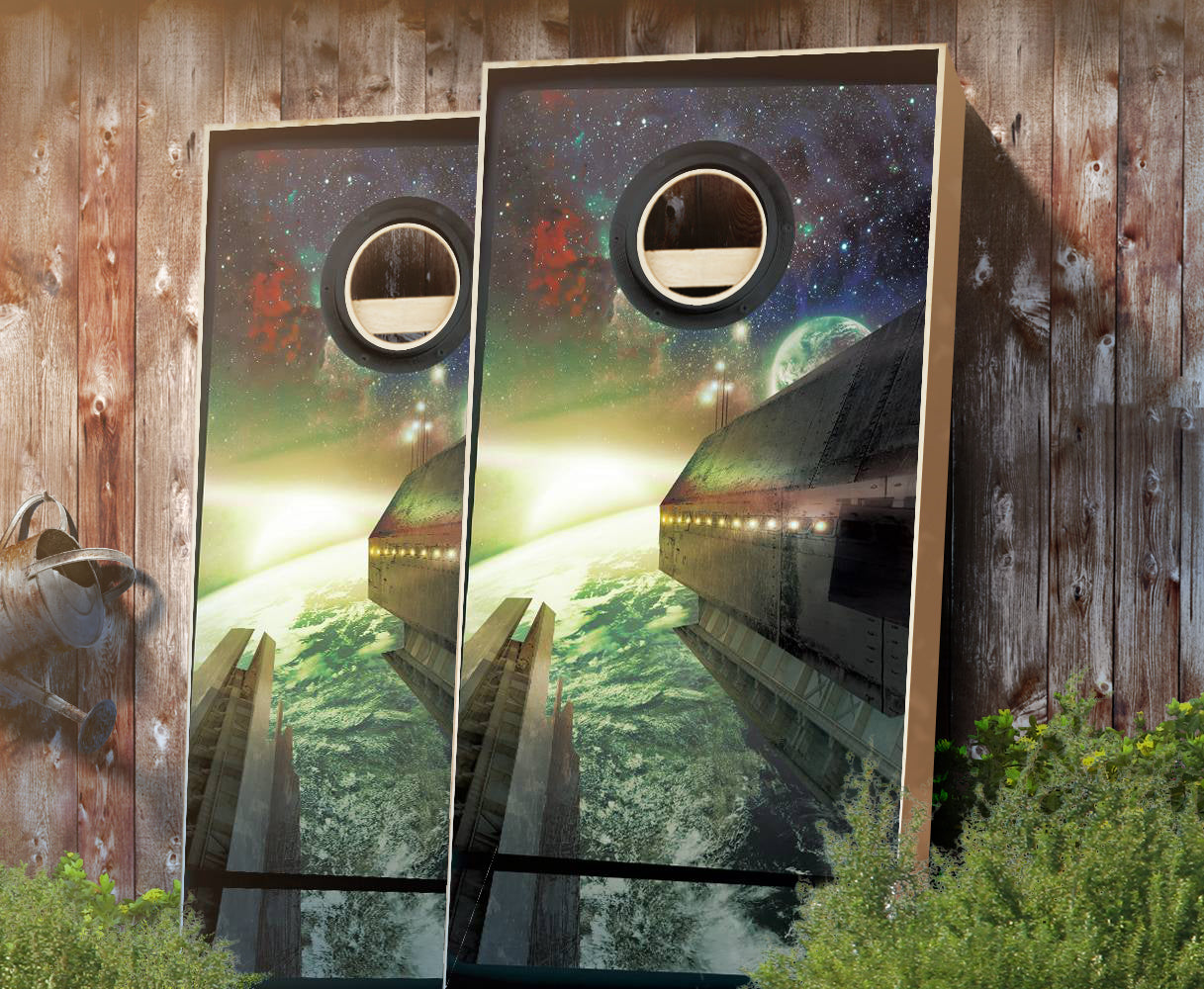 "The Bridge" Cornhole Boards