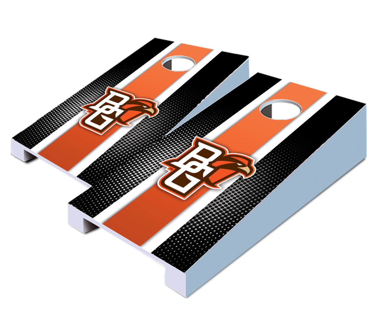 "Bowling Green Striped" Tabletop Cornhole Boards