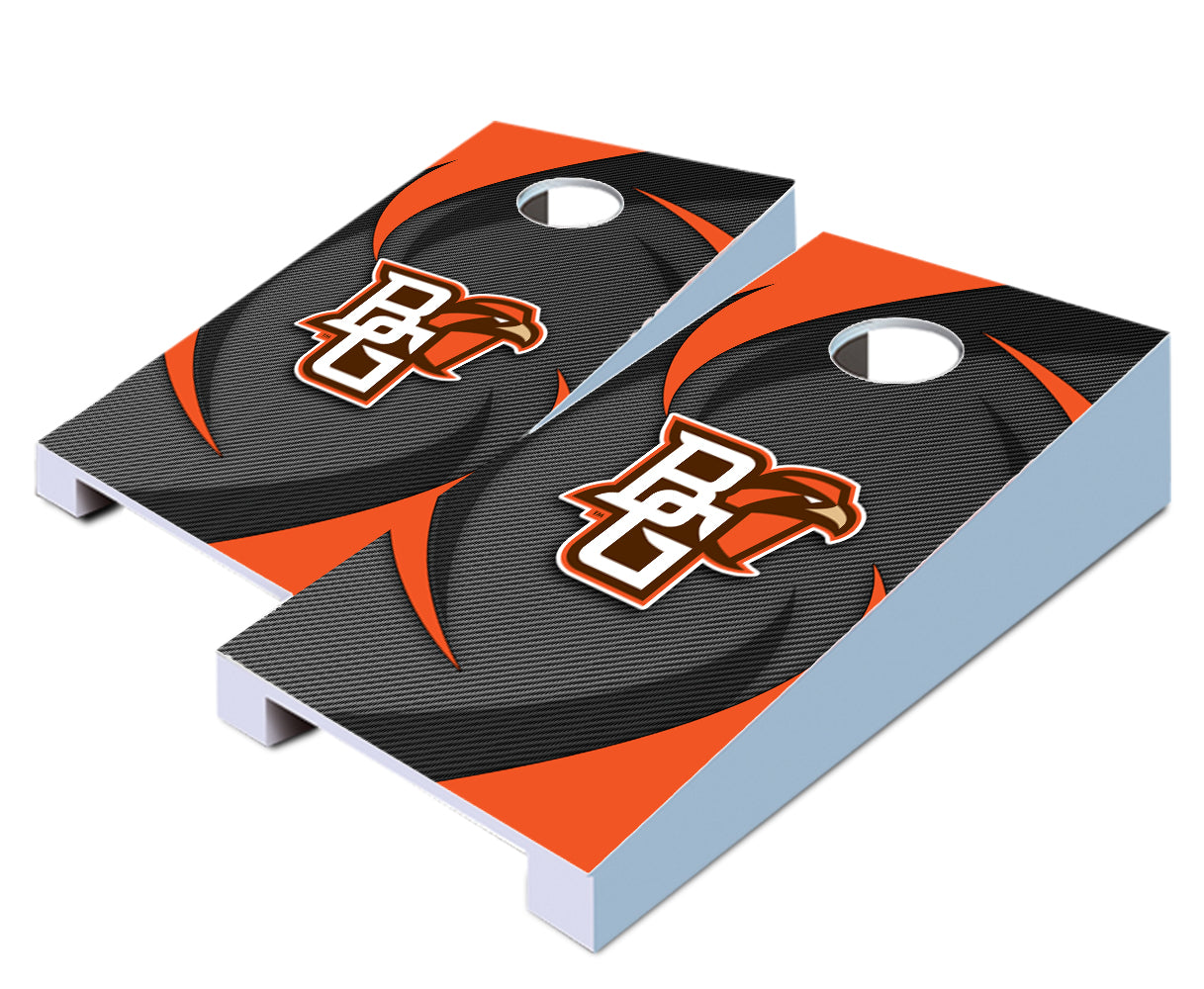 "Bowling Green Swoosh" Tabletop Cornhole Boards