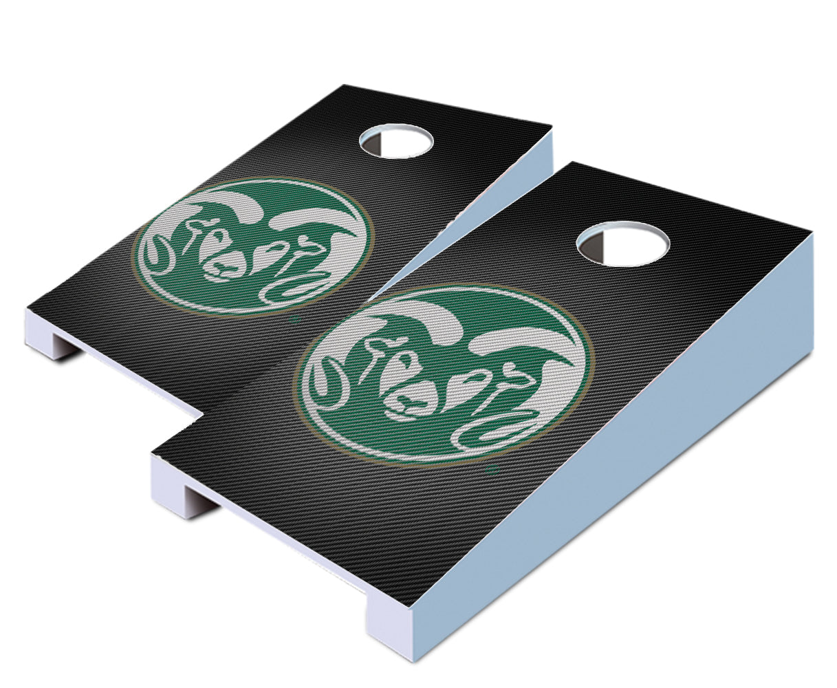 "Colorado State Slanted" Tabletop Cornhole Boards