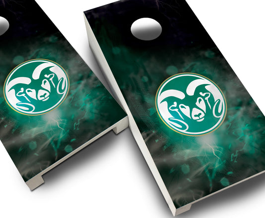 "Colorado State Smoke" Tabletop Cornhole Boards