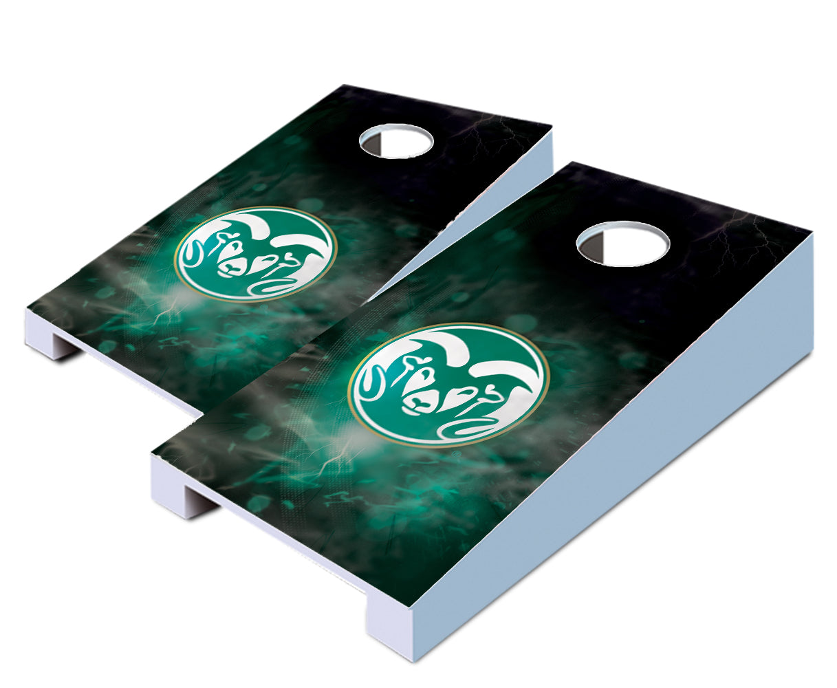 "Colorado State Smoke" Tabletop Cornhole Boards