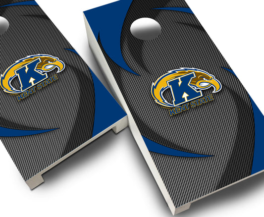 "Kent State Swoosh" Tabletop Cornhole Boards