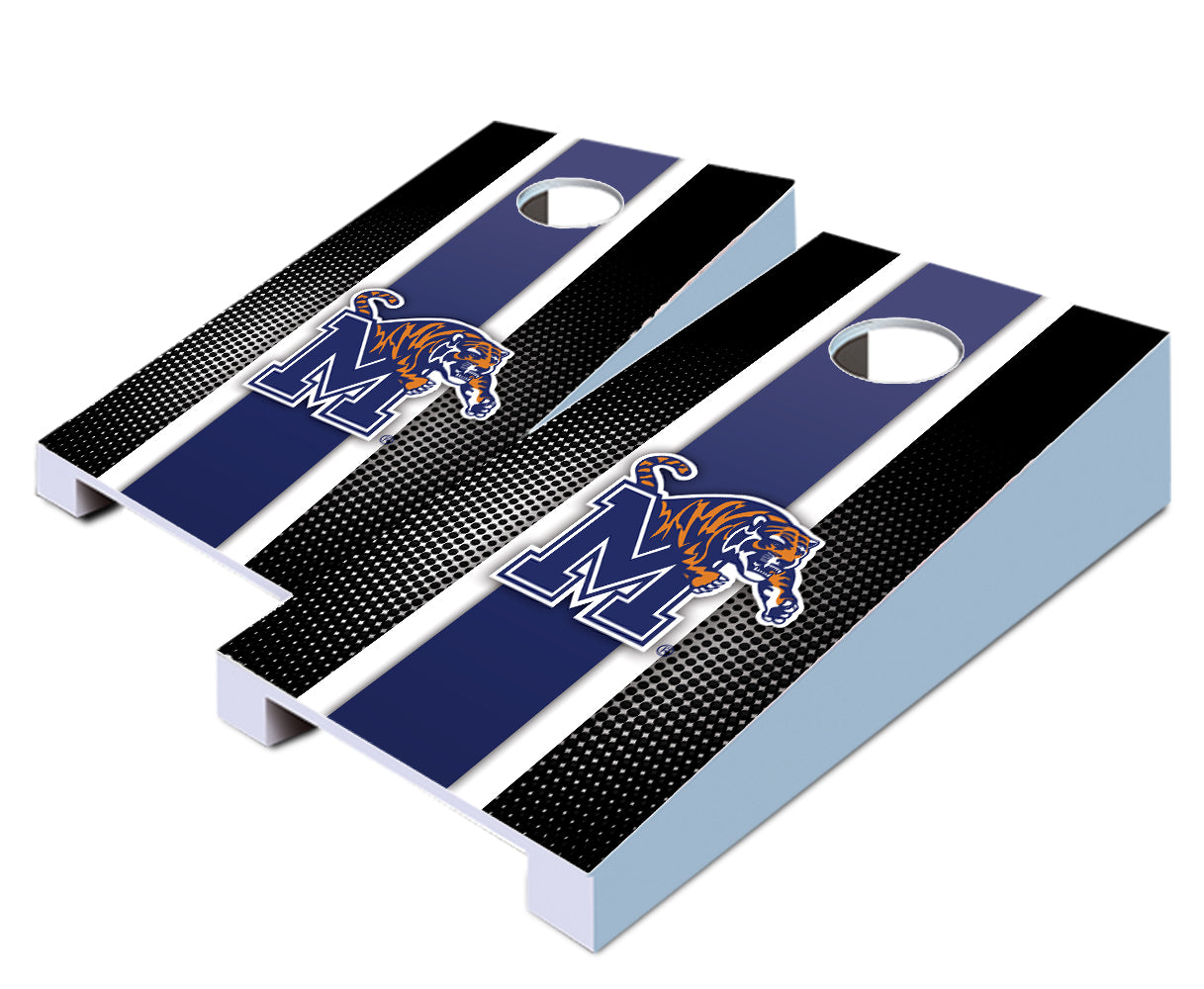 "Memphis Striped" Tabletop Cornhole Boards