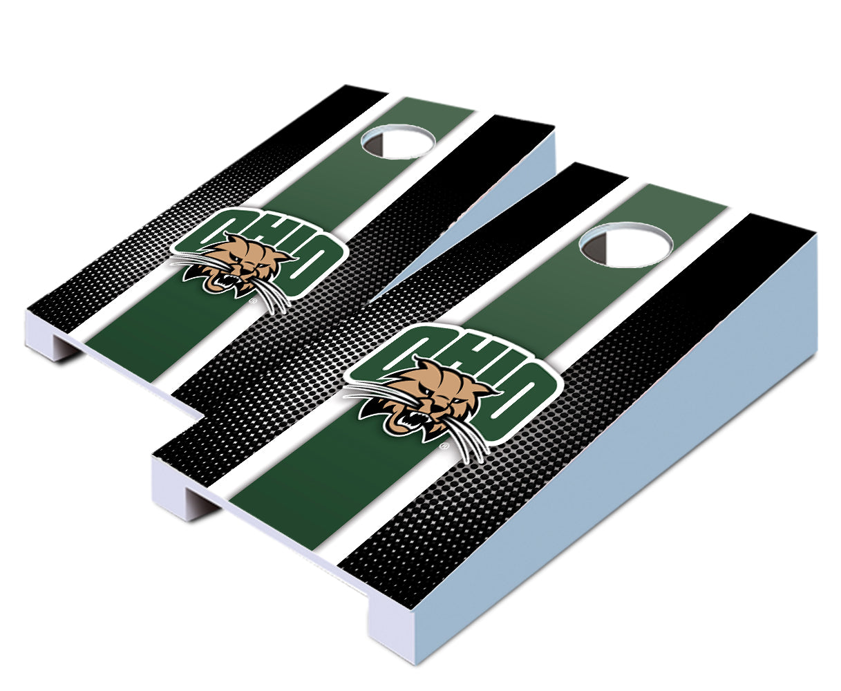 "Ohio Striped" Tabletop Cornhole Boards