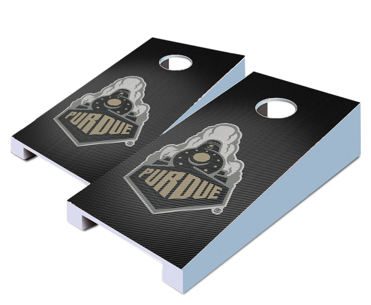 "Purdue Slanted" Tabletop Cornhole Boards