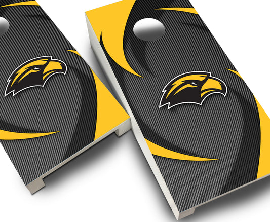 "Southern Miss Swoosh" Tabletop Cornhole Boards