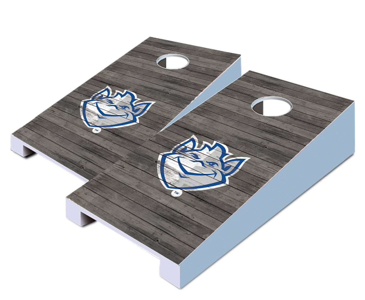 "St. Louis Distressed" Tabletop Cornhole Boards