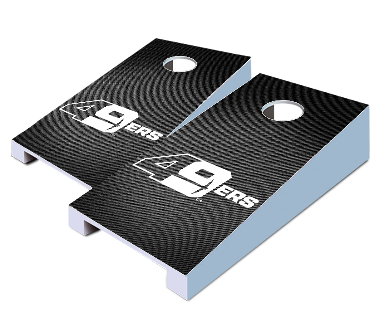 "UNC Charlotte Slanted" Tabletop Cornhole Boards