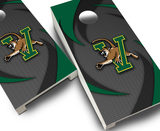 "Vermont Swoosh" Tabletop Cornhole Boards