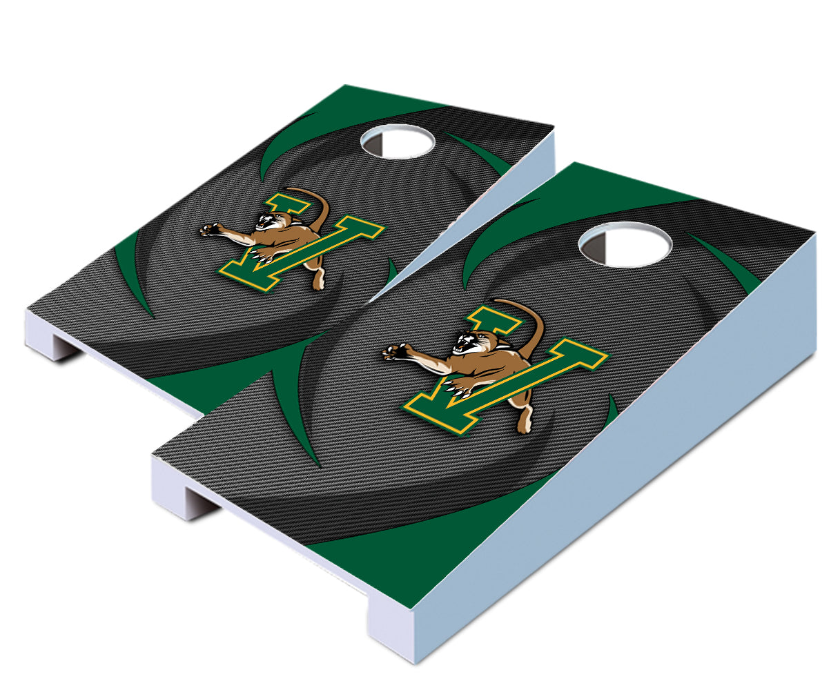 "Vermont Swoosh" Tabletop Cornhole Boards