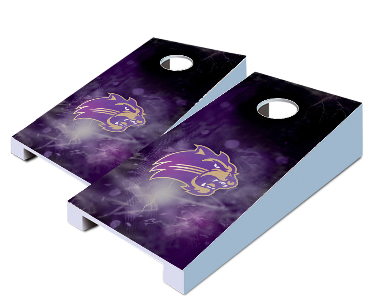 "Western Carolina Smoke" Tabletop Cornhole Boards
