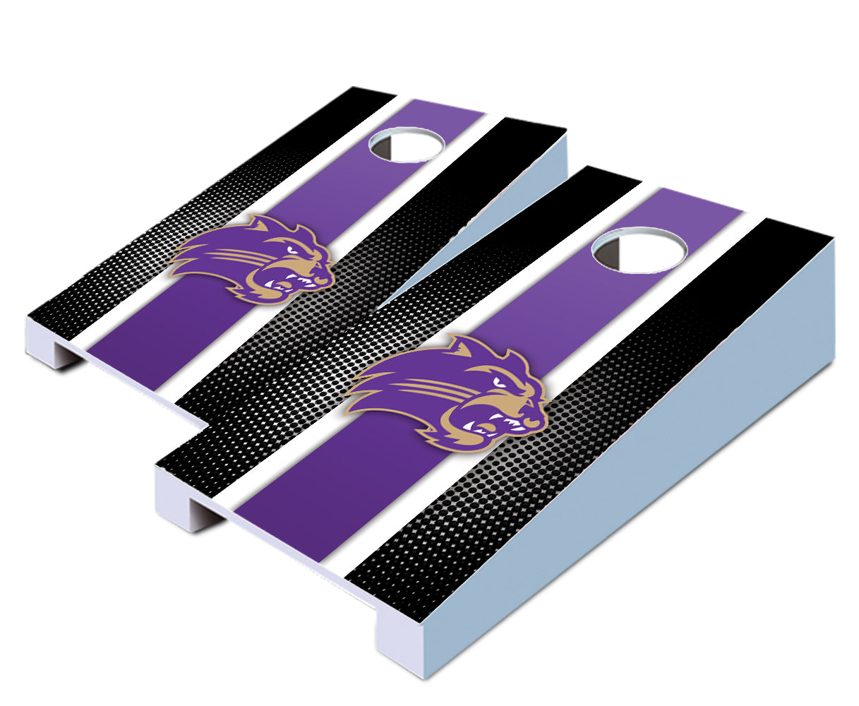 "Western Carolina Striped" Tabletop Cornhole Boards
