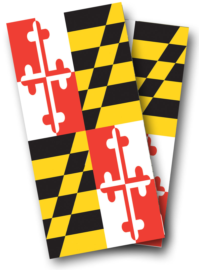 "Maryland Flag" Cornhole Wrap