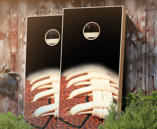 "Football" Cornhole Boards
