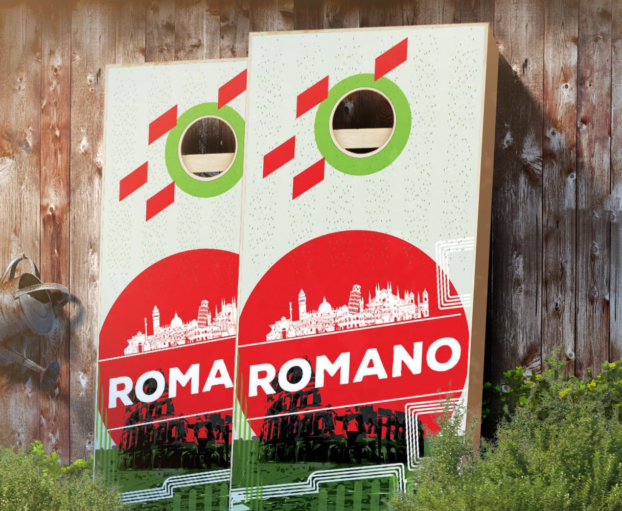 "Italian Surname" Cornhole Boards