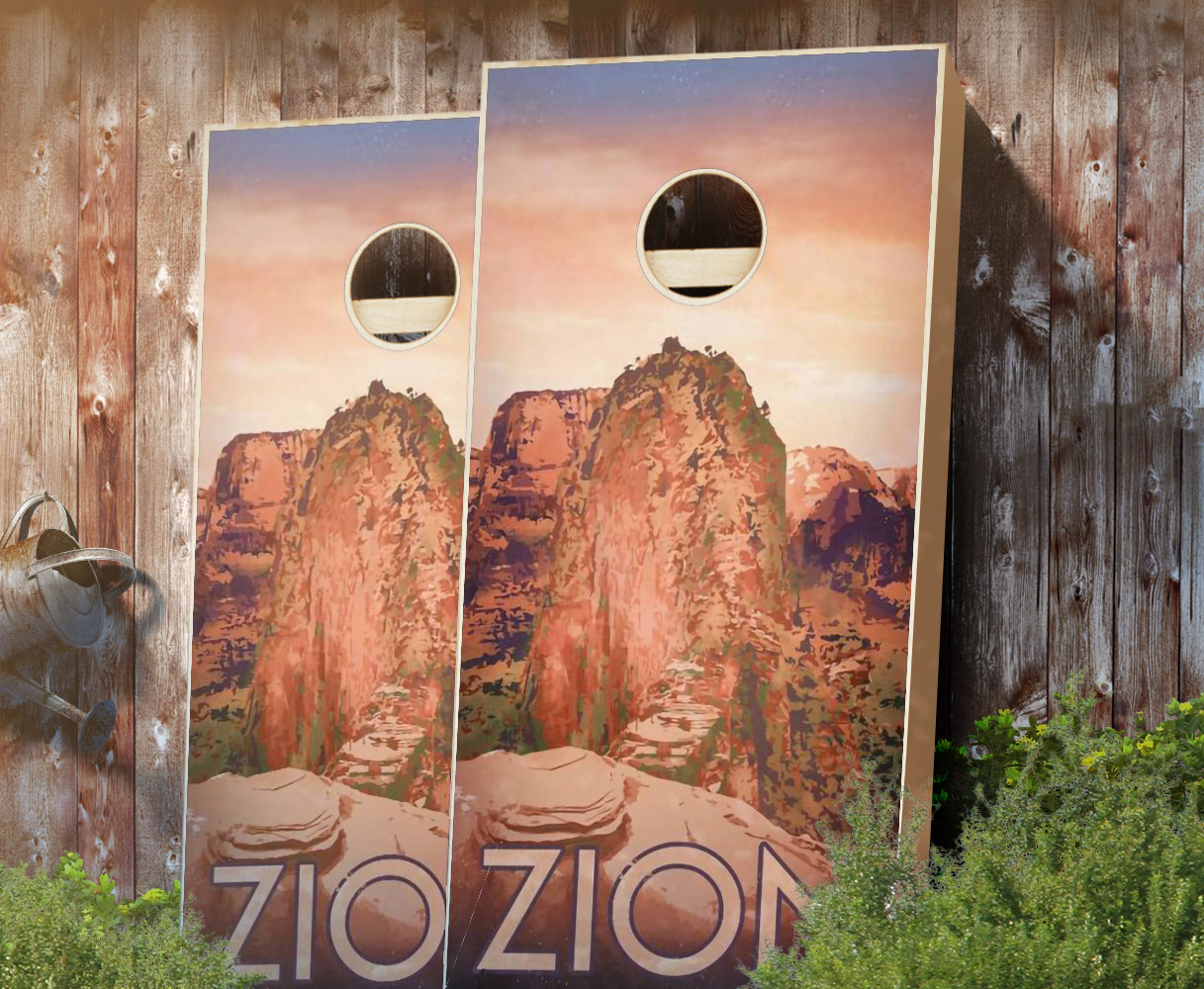 "Zion" National Park Cornhole Boards