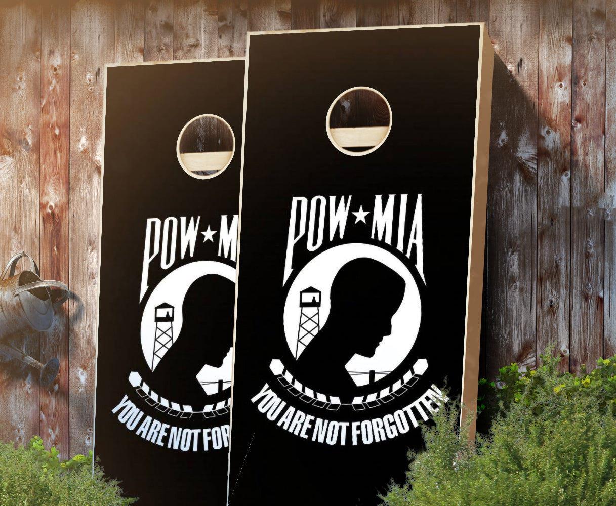 "POW MIA" Cornhole Boards