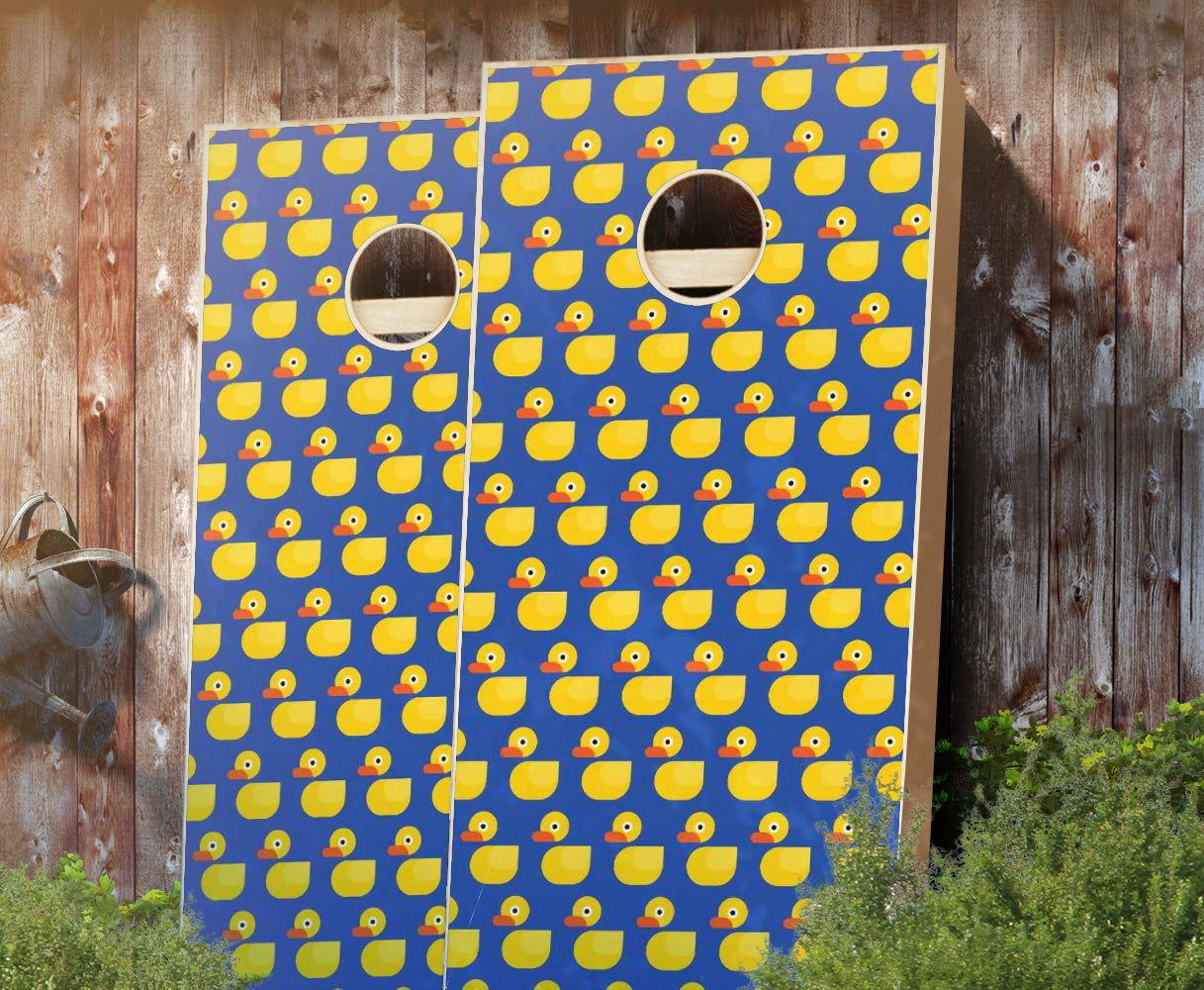 "Rubber Duck" Cornhole Boards