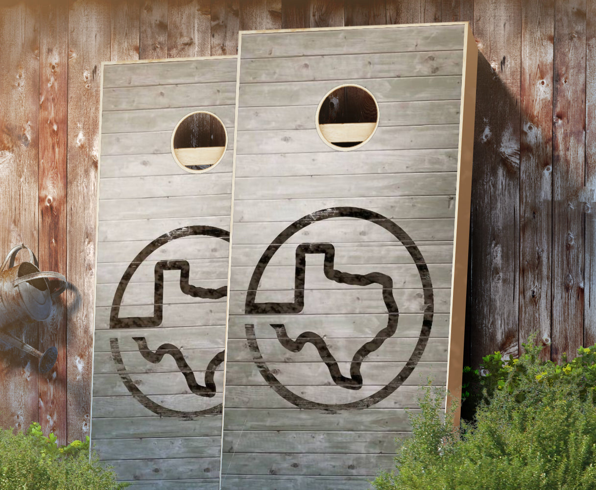 "Texas Branded" Cornhole Boards