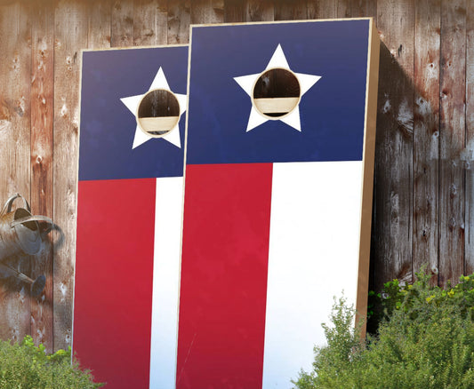 "Texas Flag" Cornhole Boards