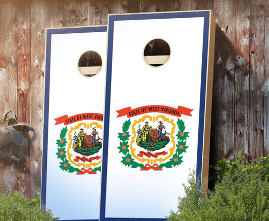"West Viriginia Flag" Cornhole Boards