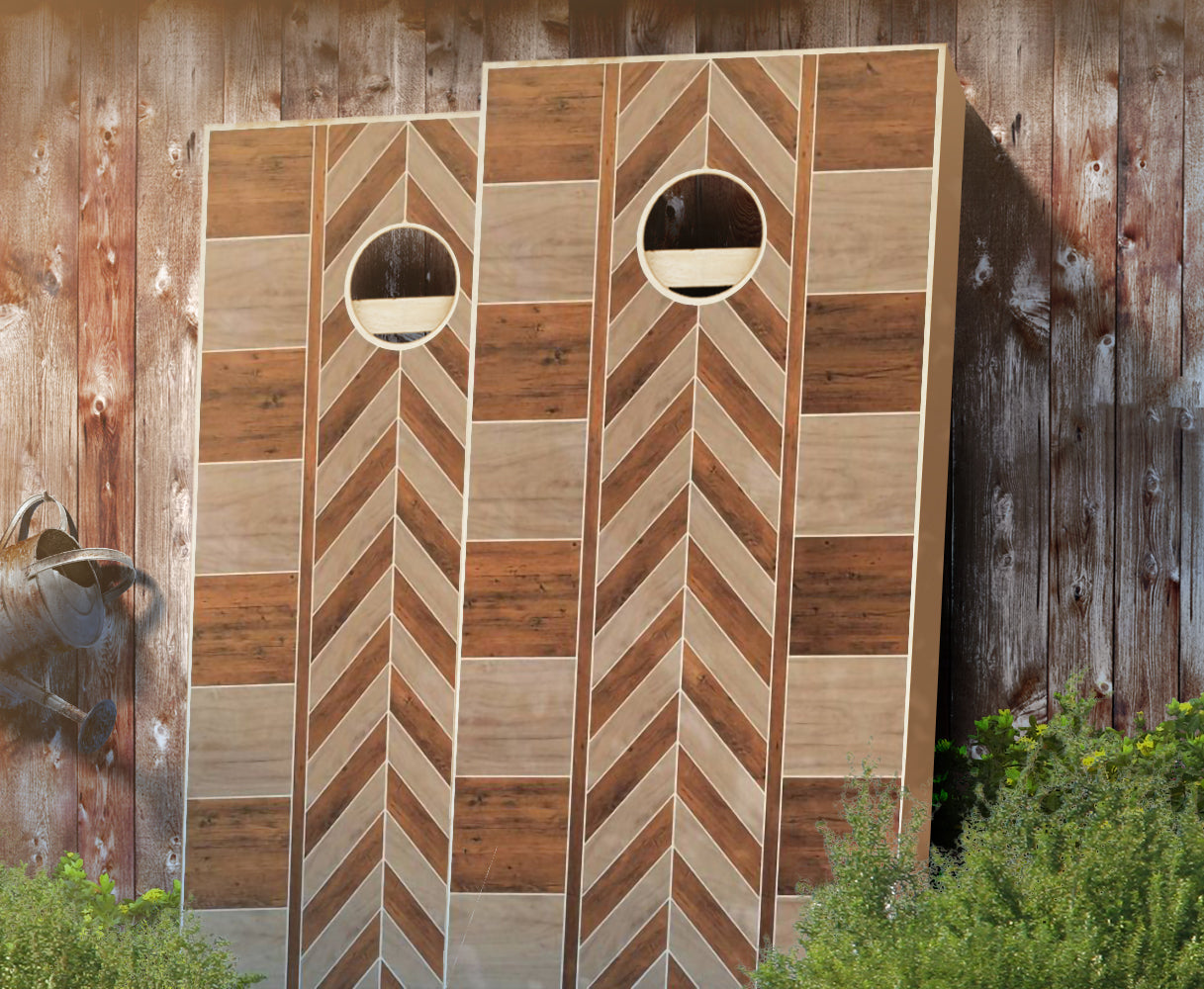 "Arrow" Stained Cornhole Boards