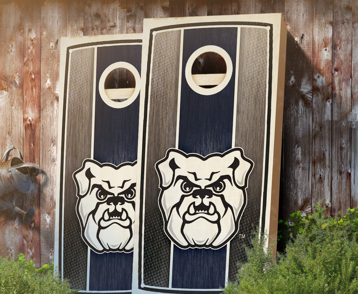 "Butler Stained Stripe" Cornhole Boards