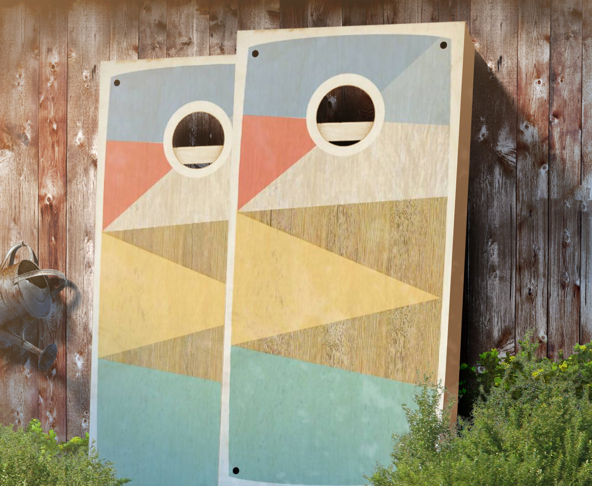 "Boatshoe" Stained Cornhole Boards