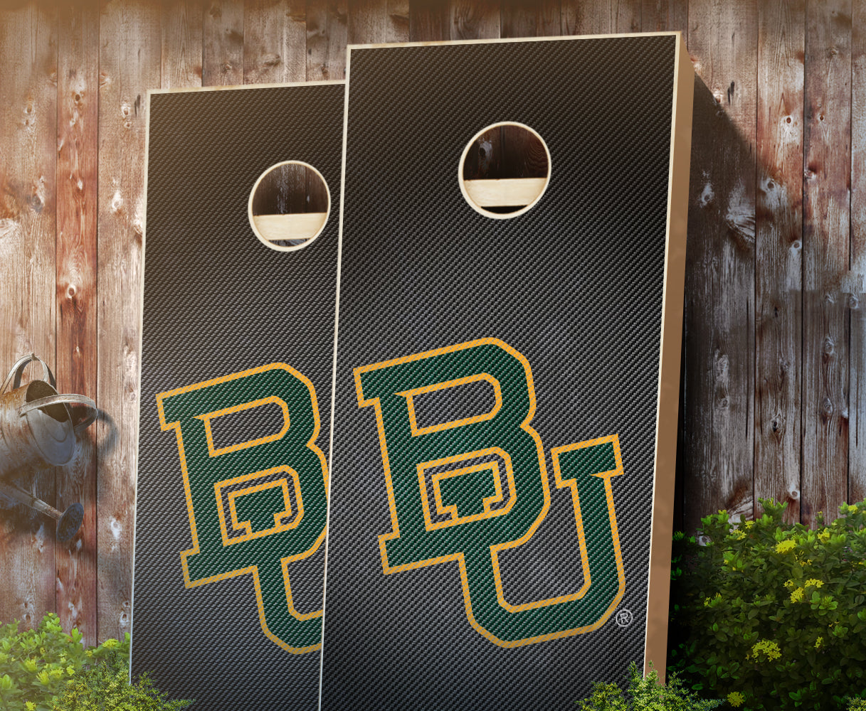 "Baylor Slanted" Cornhole Boards