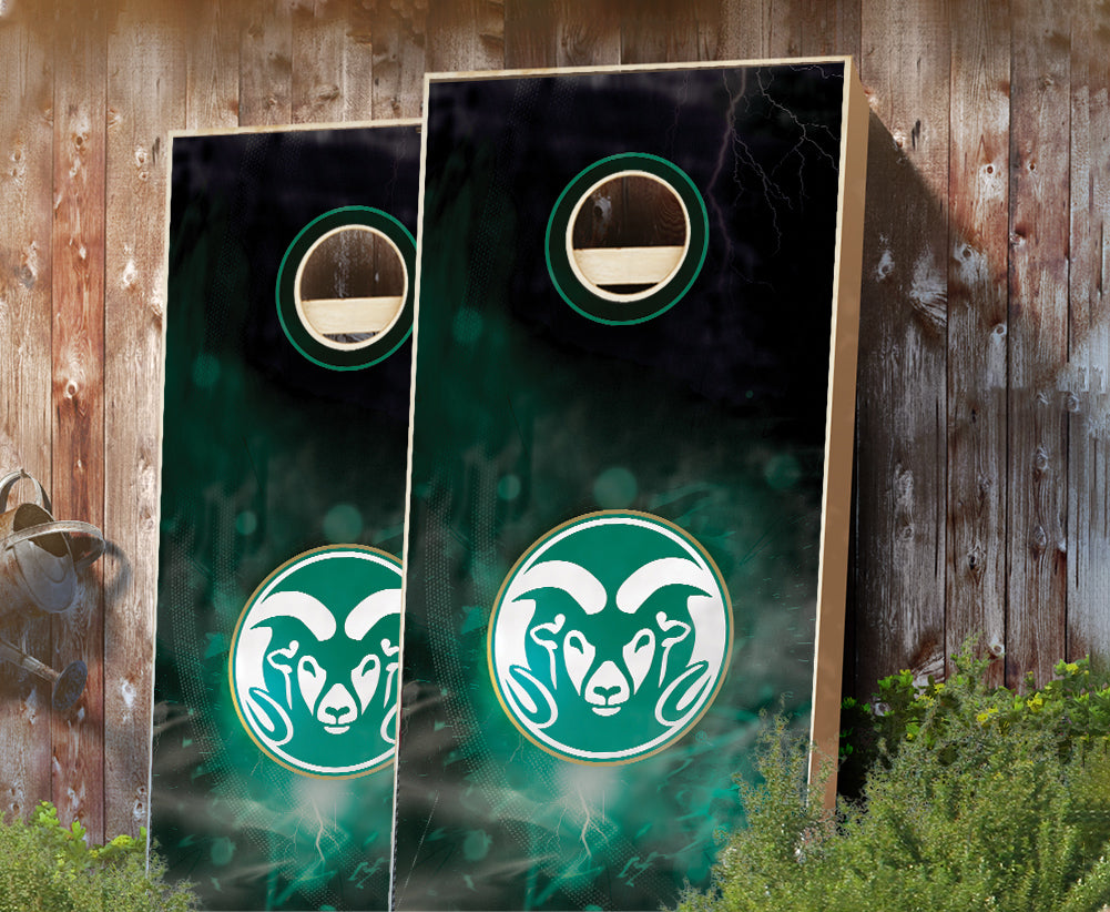 "Colorado State Smoke" Cornhole Boards