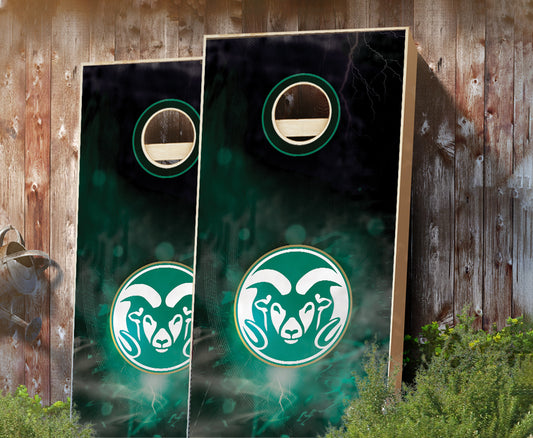 "Colorado State Smoke" Cornhole Boards