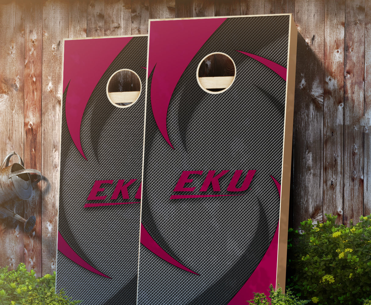 "Eastern Kentucky Swoosh" Cornhole Boards