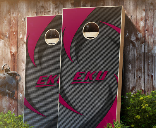 "Eastern Kentucky Swoosh" Cornhole Boards