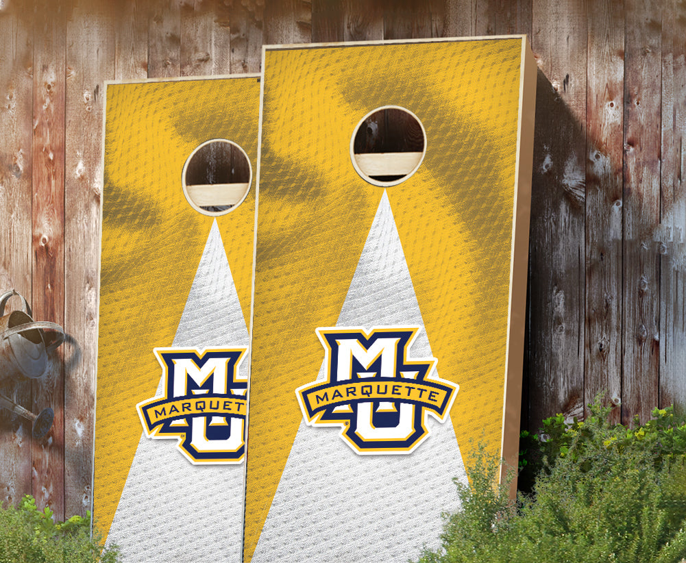"Marquette Jersey" Cornhole Boards