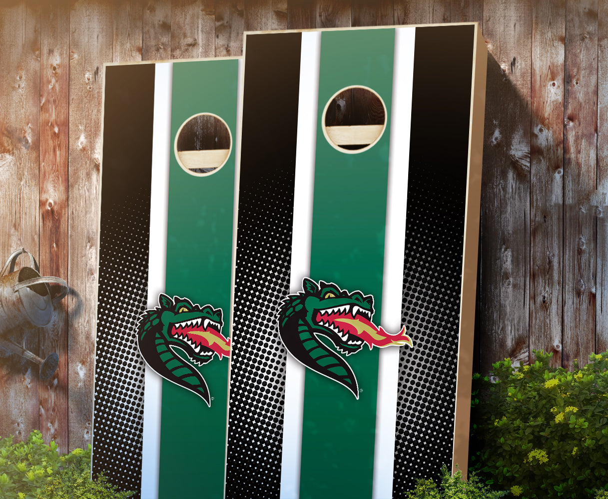 "UAB Striped" Cornhole Boards