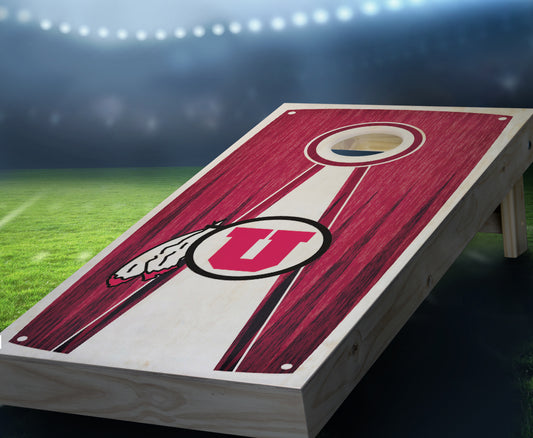 "Utah Stained Pyramid" Cornhole Boards